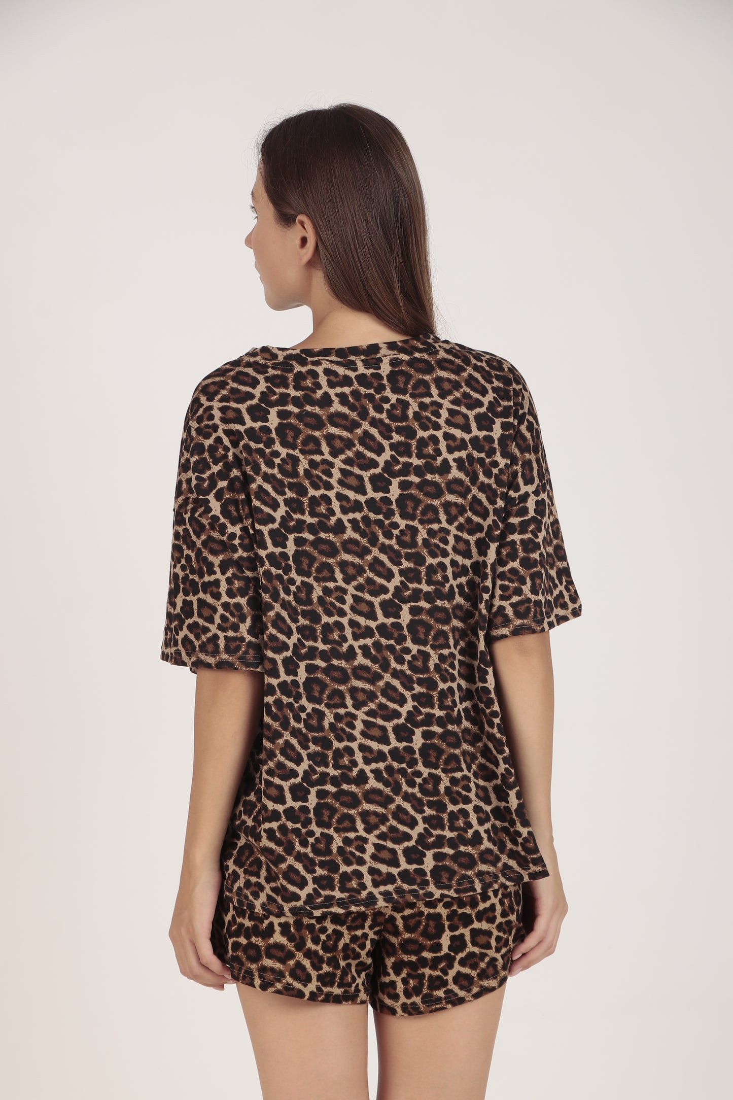 Cheetah Shorts Set | Masha at Broadway