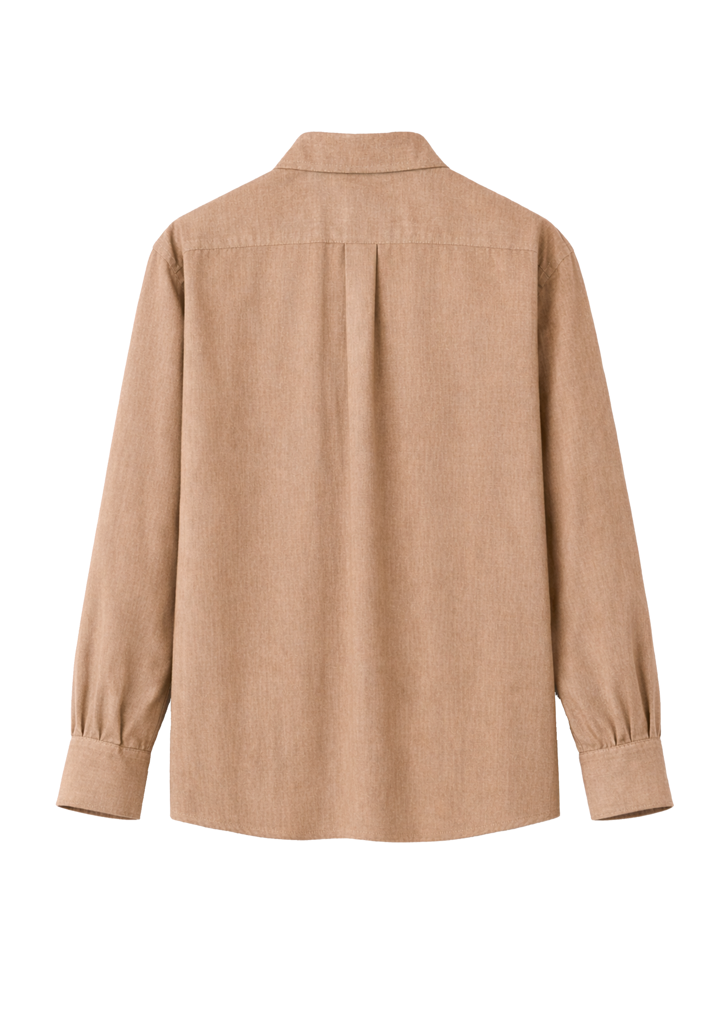 Chapter2Drip Mocha Brown linen shirt (Jr) â€” view 2