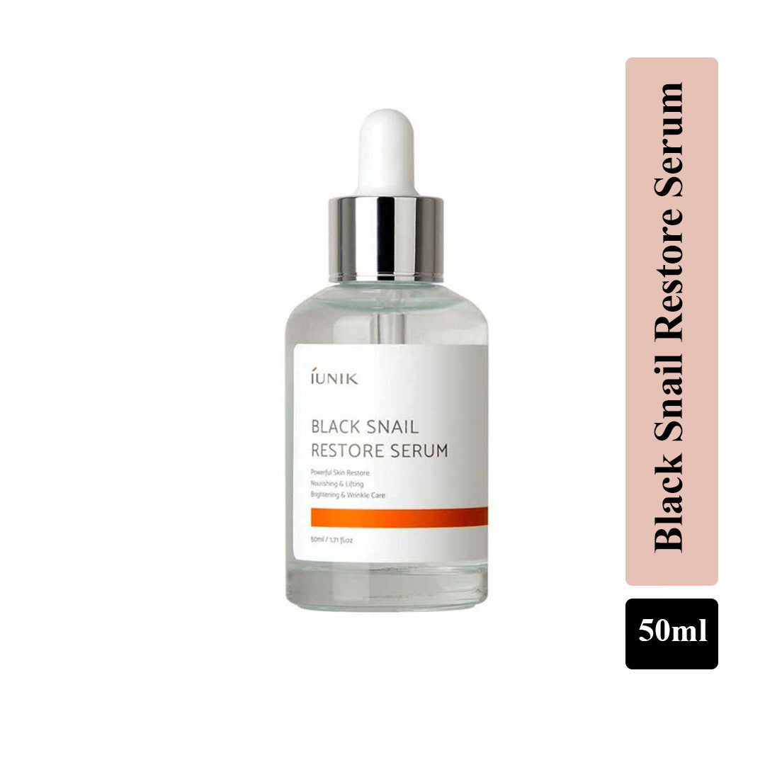Iunik Black Snail Restore Serum 50ml | Iunik at Broadway