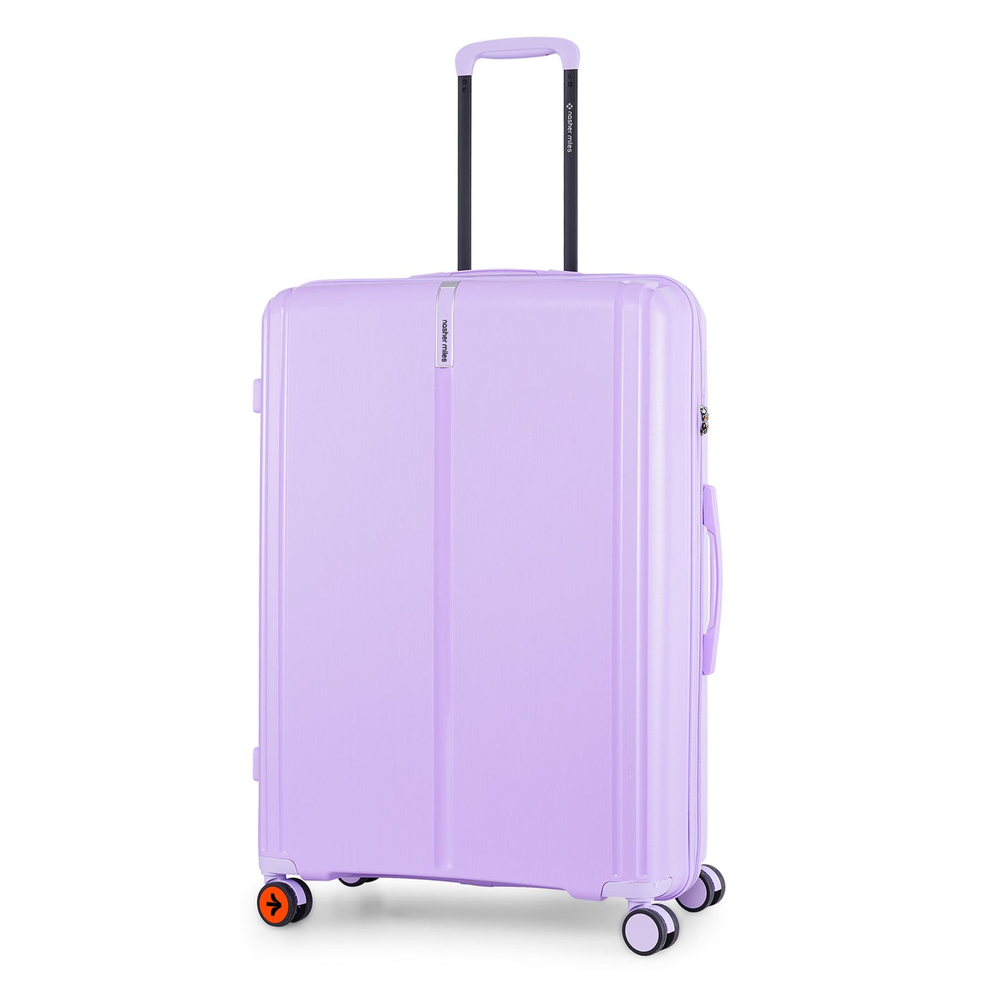 Nasher Miles The Line Hard-Sided Polypropylene Check-in Luggage Purple 28 inch |75 Trolley Bag