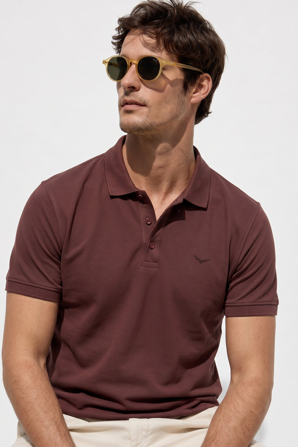Mercerized Supima Cotton Polo T-Shirt