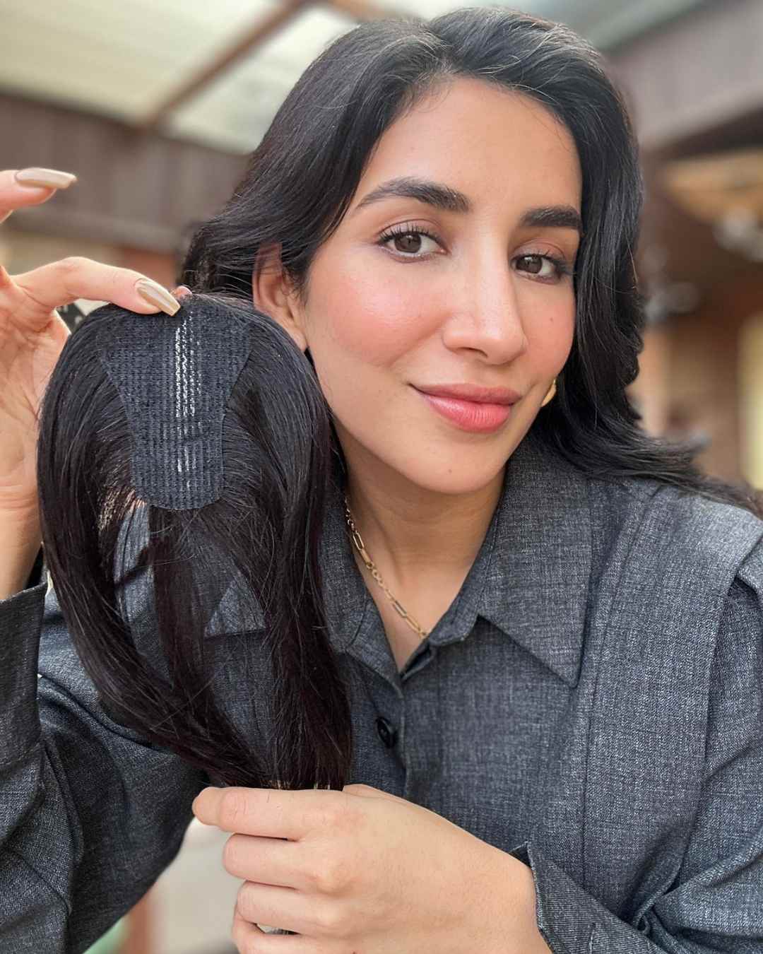 Magic Hair Topper â Clipless Scalp Coverage Solution | Nish Hair at Broadway