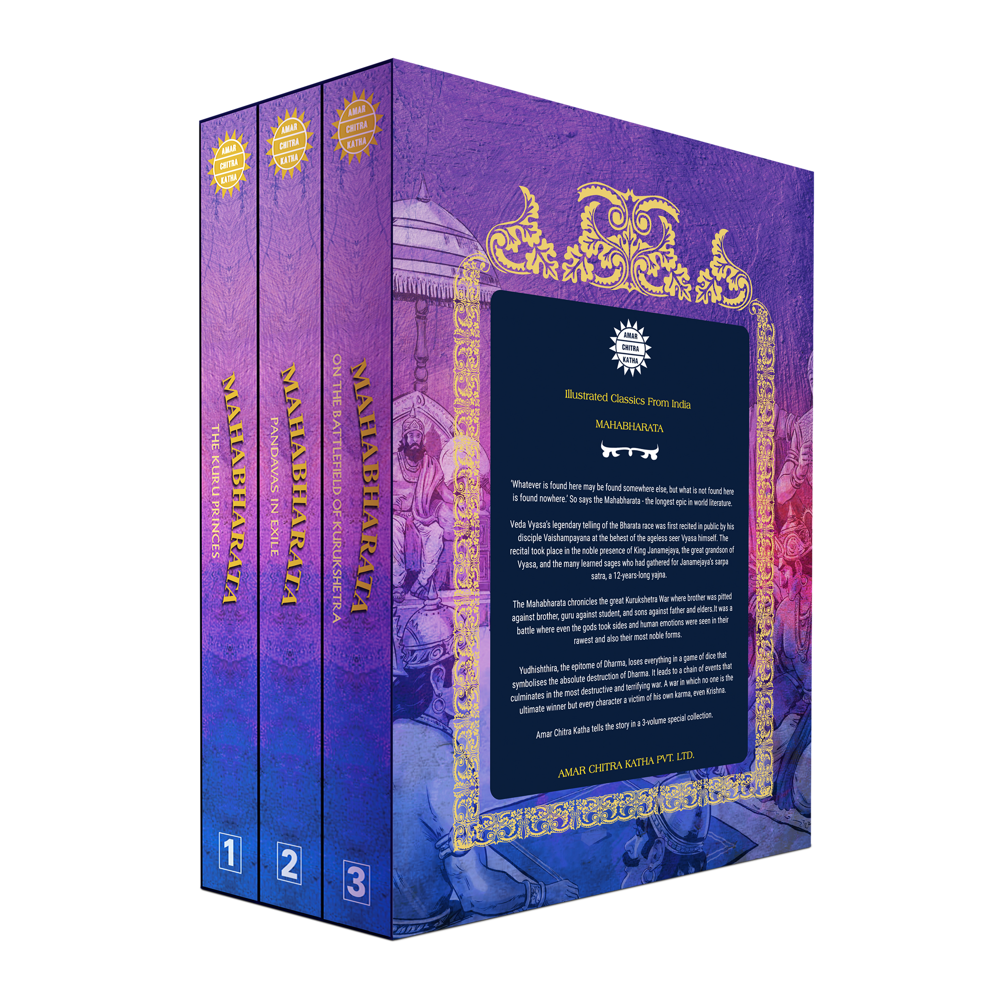 Mahabharata  3 volume set | ACK at Broadway
