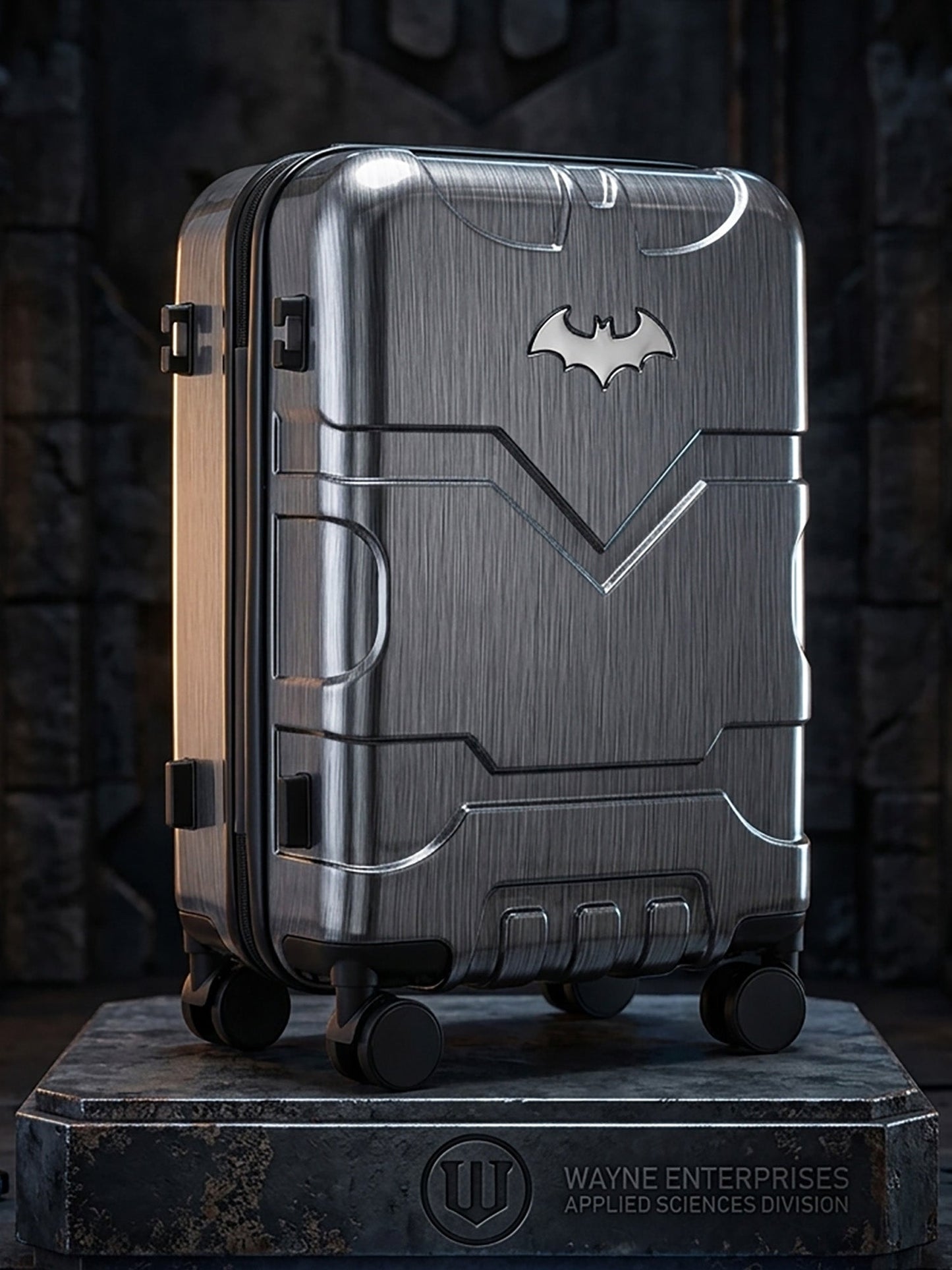 FUR JADEN  Batman Polycarbonate Travel Suitcase