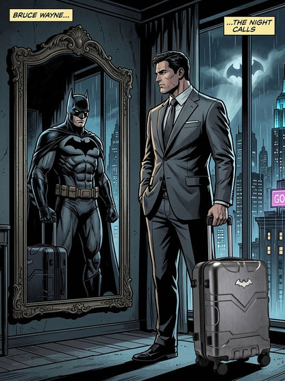 FUR JADEN  Batman Polycarbonate Travel Suitcase