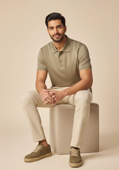 The Riviera Liquid Polo Olive