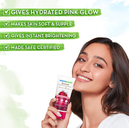Mama Earth Beetroot Daily Glow face Cream | Mamaearth at Broadway