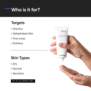 Minimalist Marula Oil 05% Moisturizer 50g