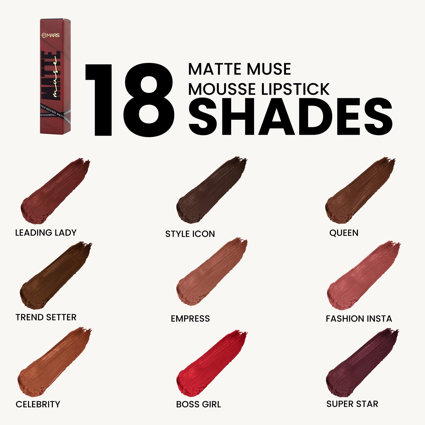 Matte Muse | Mousse Lipstick