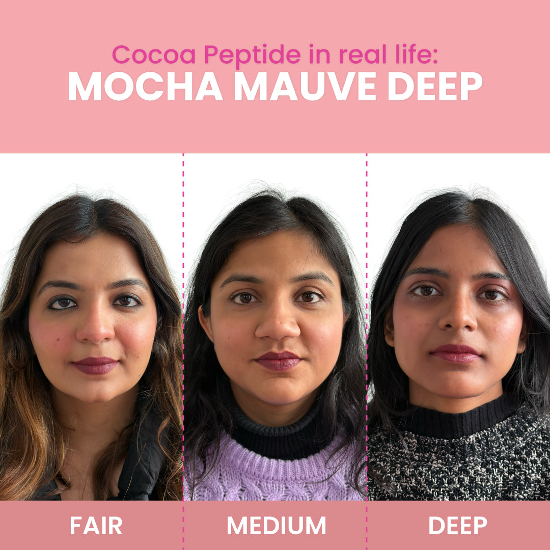 Cocoa Peptide Velvet Matte Lipstick | Typsy at Broadway