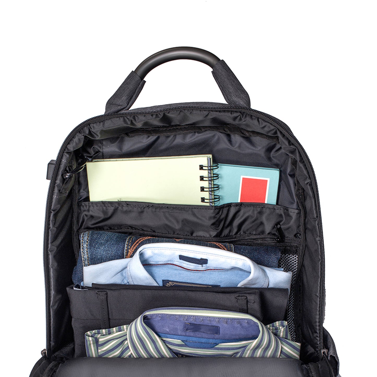 Carriall Minch Grey Smart Laptop Backpack with Charging Port