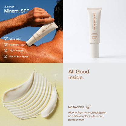 SPF 50 Mineral Sunscreen | For Sensitive Skin