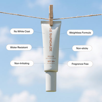 SPF 50 Mineral Sunscreen | For Sensitive Skin