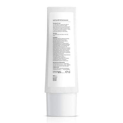 Minimalist Light Fluid SPF 50 Face Sunscreen 50ml