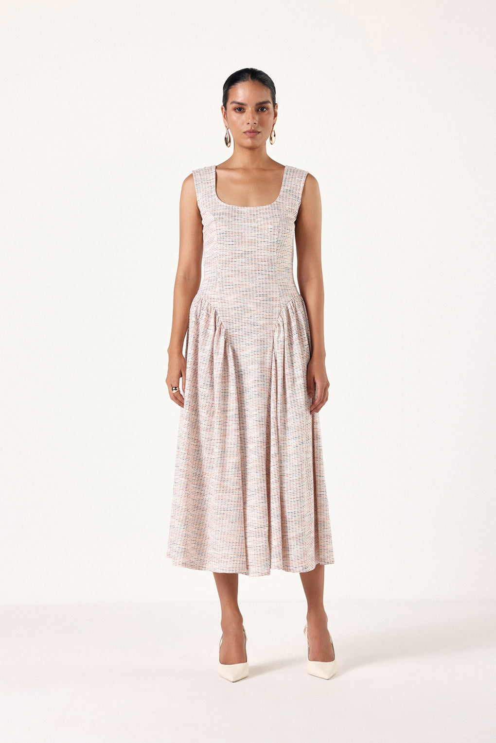 Weave-Woke Corset Dress