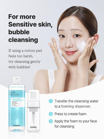 Low pH Niacinamide Micellar Cleansing Water | Cosrx at Broadway