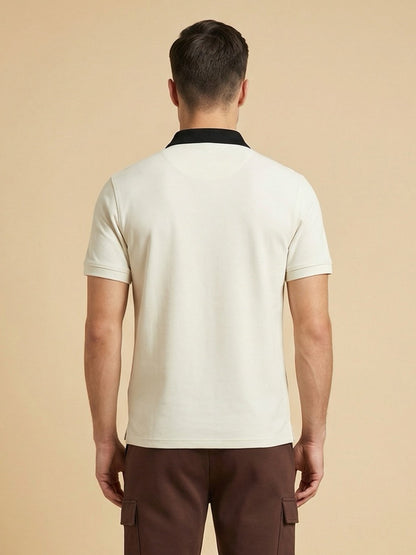Zip Terry Polo T-Shirt