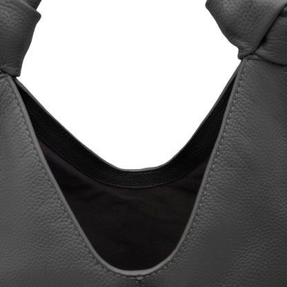 NELLI HOBO LARGE PEBBLE BLACK