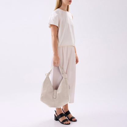 NELLI HOBO PEBBLE BONE