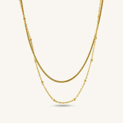 Double Layer Choker Necklace