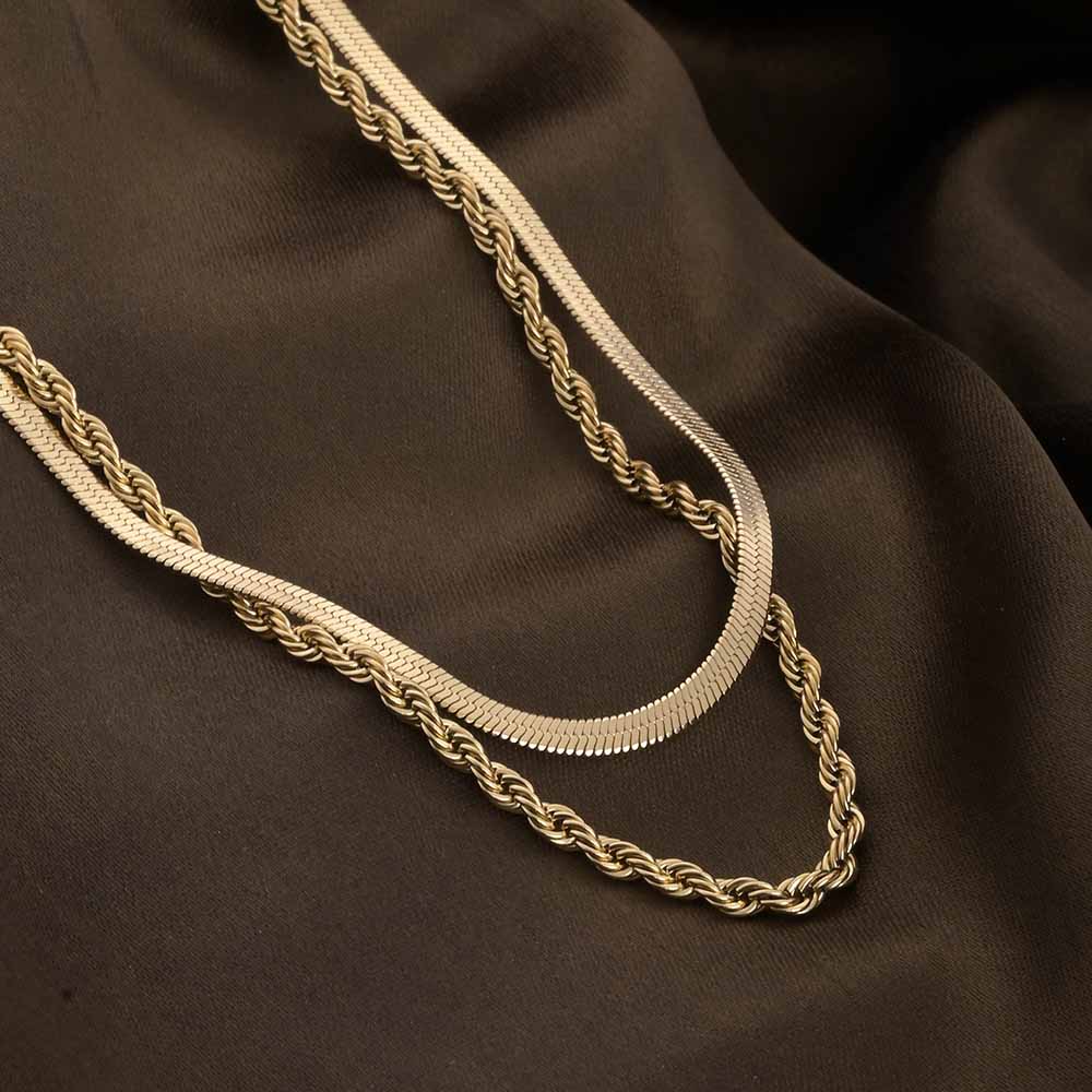 Rope N Snake Chain