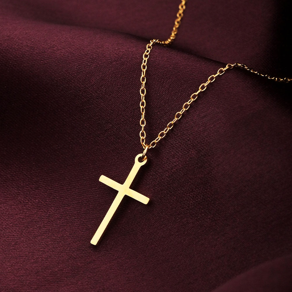 Golden Cross Necklace