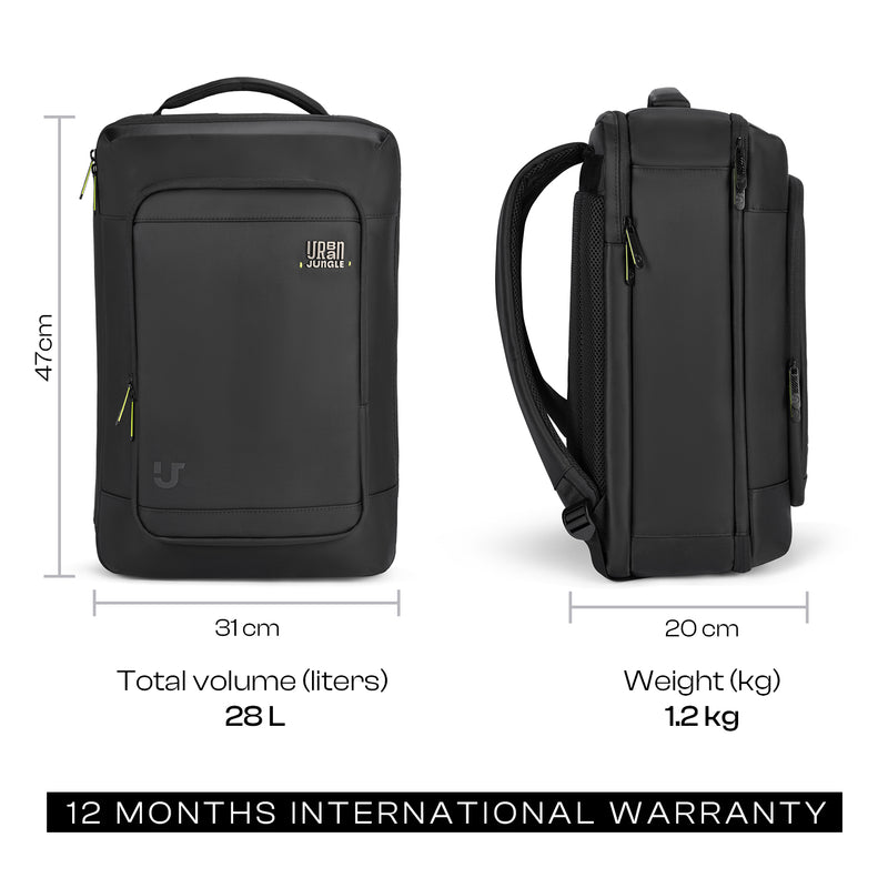 Nomad Overnighter -Black-Medium | Urban Jungle at Broadway