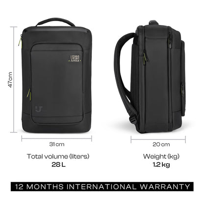 Nomad Overnighter -Black-Medium | Urban Jungle at Broadway