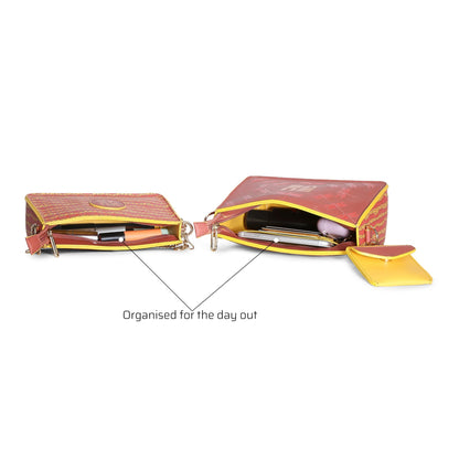 Damsel Saddle 2-in-1 Detachable Handbag