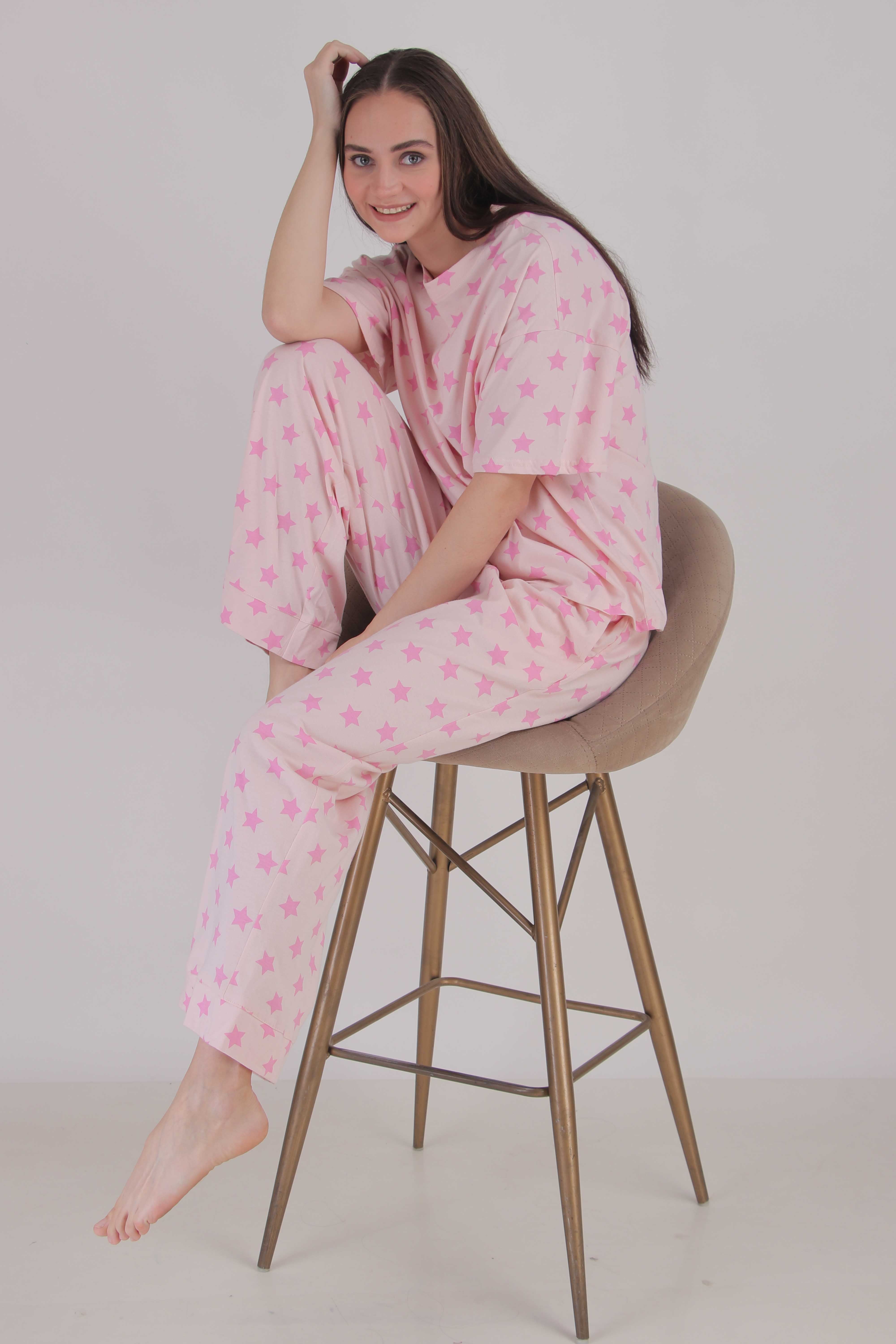 Berry Star Oversized PJ Set | Masha at Broadway
