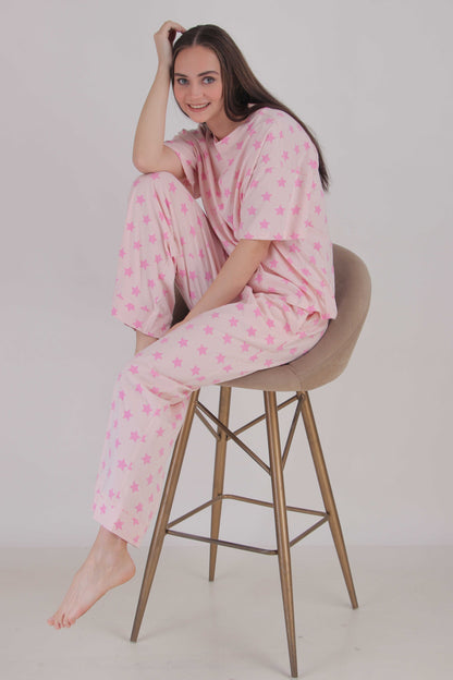 Berry Star Oversized PJ Set | Masha at Broadway