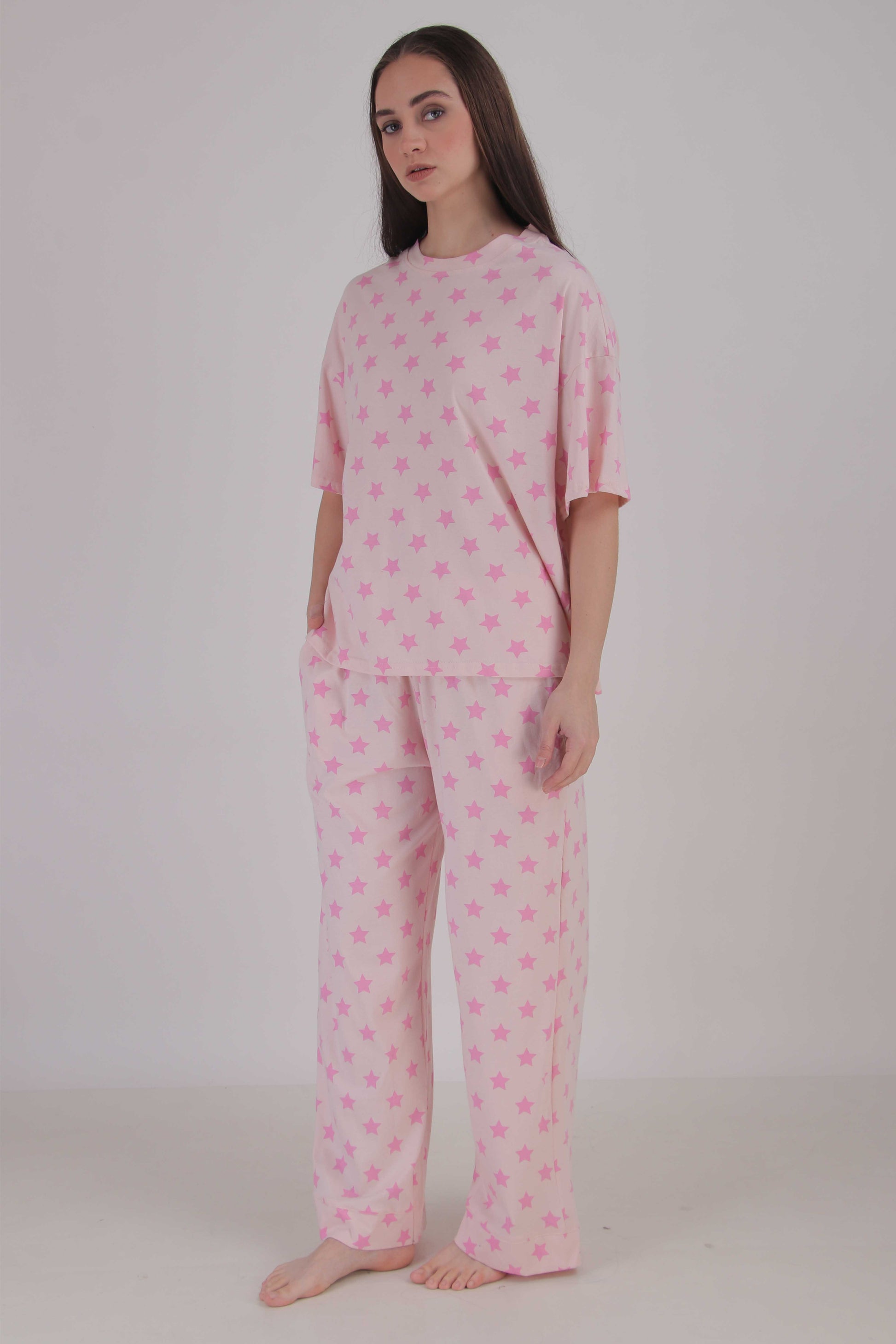 Berry Star Oversized PJ Set | Masha at Broadway
