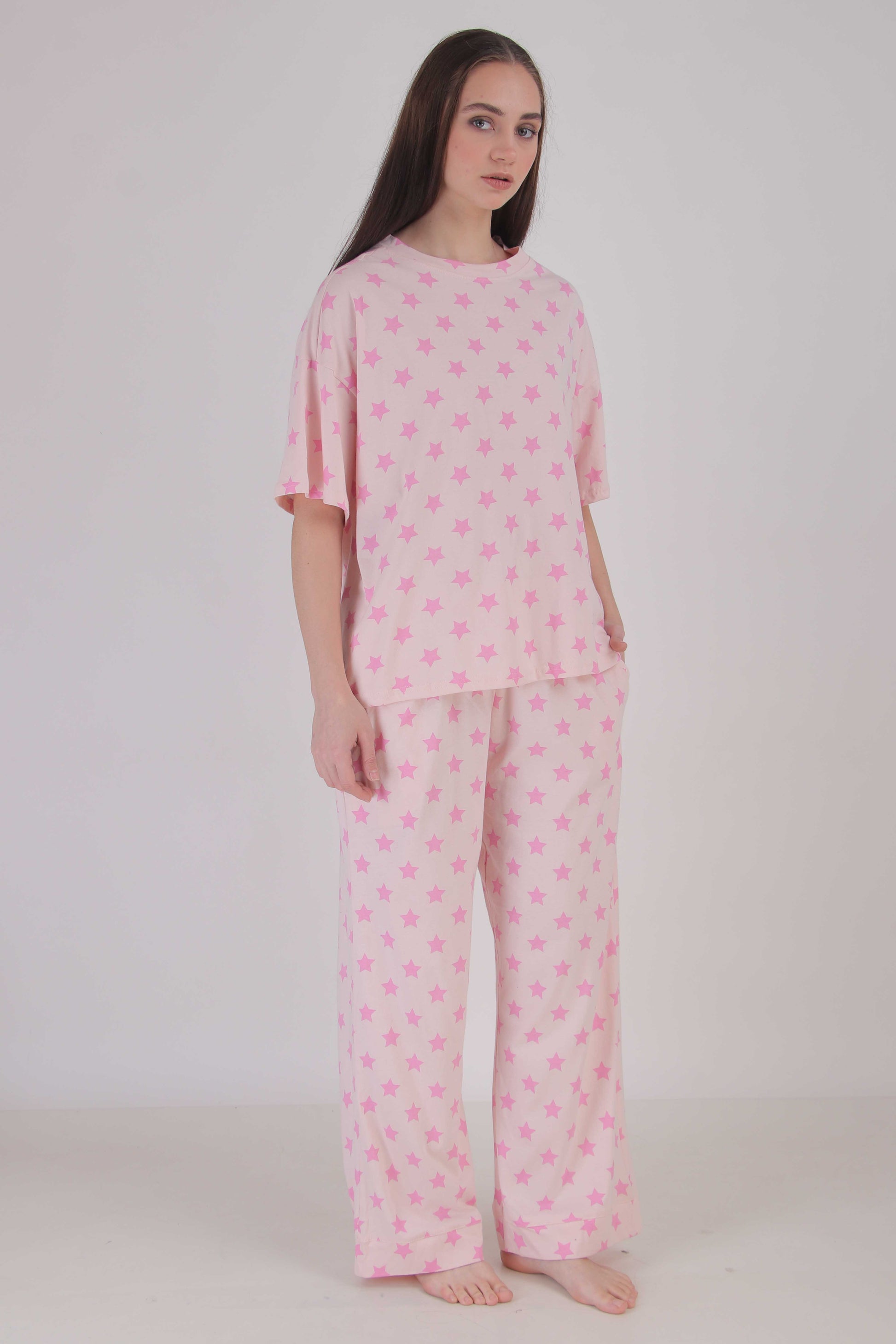Berry Star Oversized PJ Set | Masha at Broadway