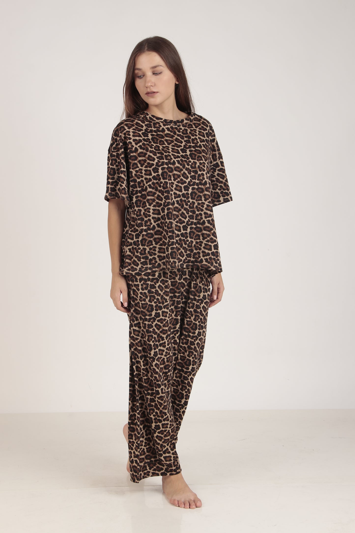 Cheetah Oversized PJ set | Masha at Broadway