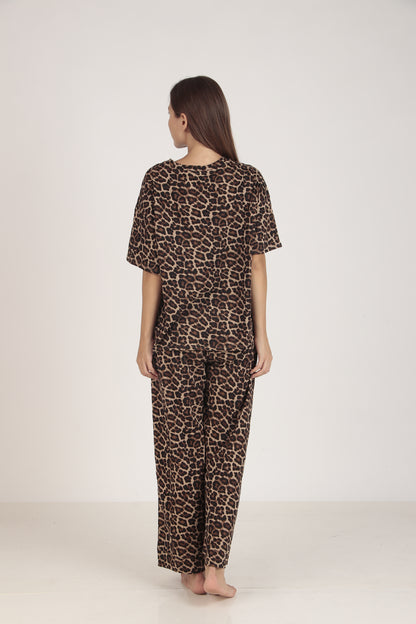 Cheetah Oversized PJ set | Masha at Broadway