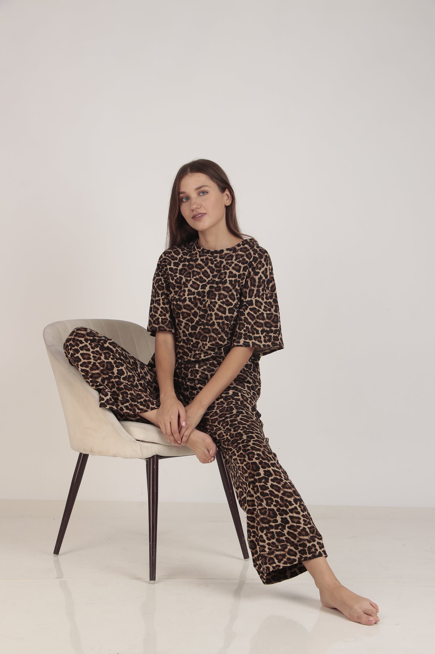 Cheetah Oversized PJ set | Masha at Broadway