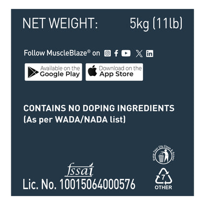 MuscleBlaze Super Gainer XXL, Chocolate, 5kg