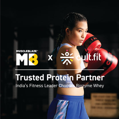 MuscleBlaze Biozyme Performance Whey Protein, Rich Chocolate, 1kg