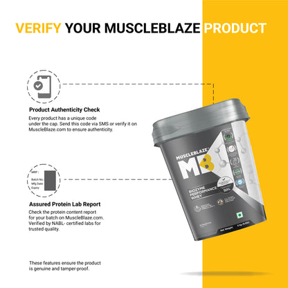 MuscleBlaze Biozyme Performance Whey Protein, Rich Chocolate, 4kg