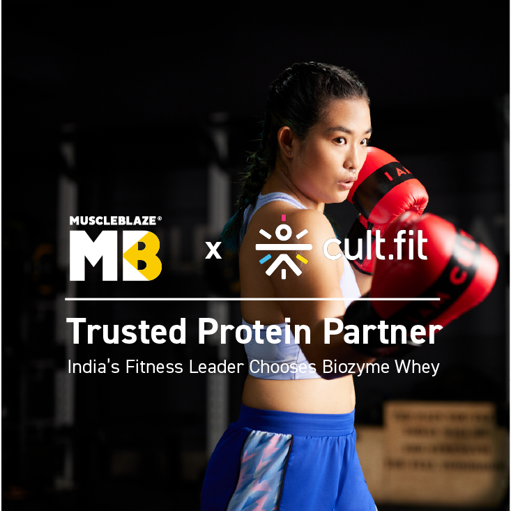 MuscleBlaze Biozyme Performance Whey Protein Sachets, Chocolate (5x36g)