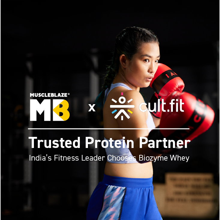 MuscleBlaze Biozyme Performance Whey Protein Sachets, Mango (5x36g)