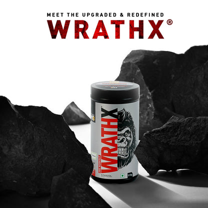 MuscleBlaze Pre Workout WrathX with Creapure®️, Fruit Fury, 510g | MuscleBlaze at Broadway