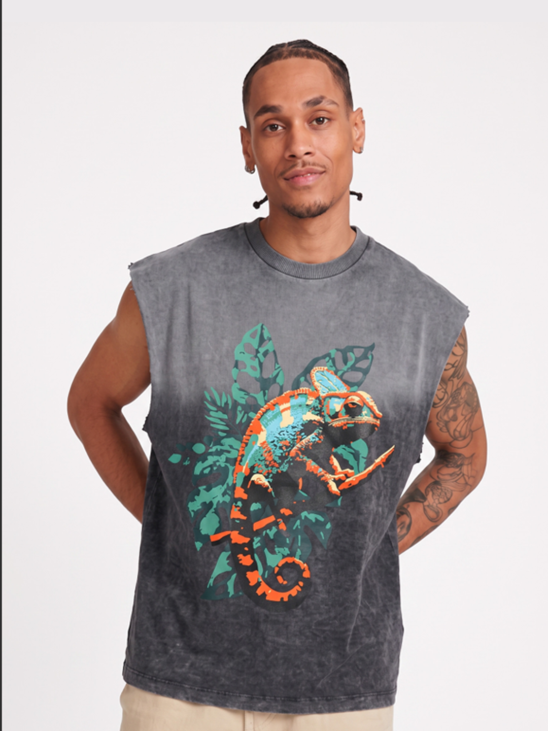 Neon Tropic Chameleon Tank