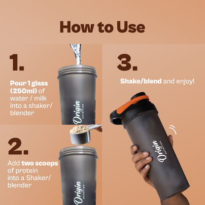 Origin Nutrition Daily Plant Protein  Filter Coffee