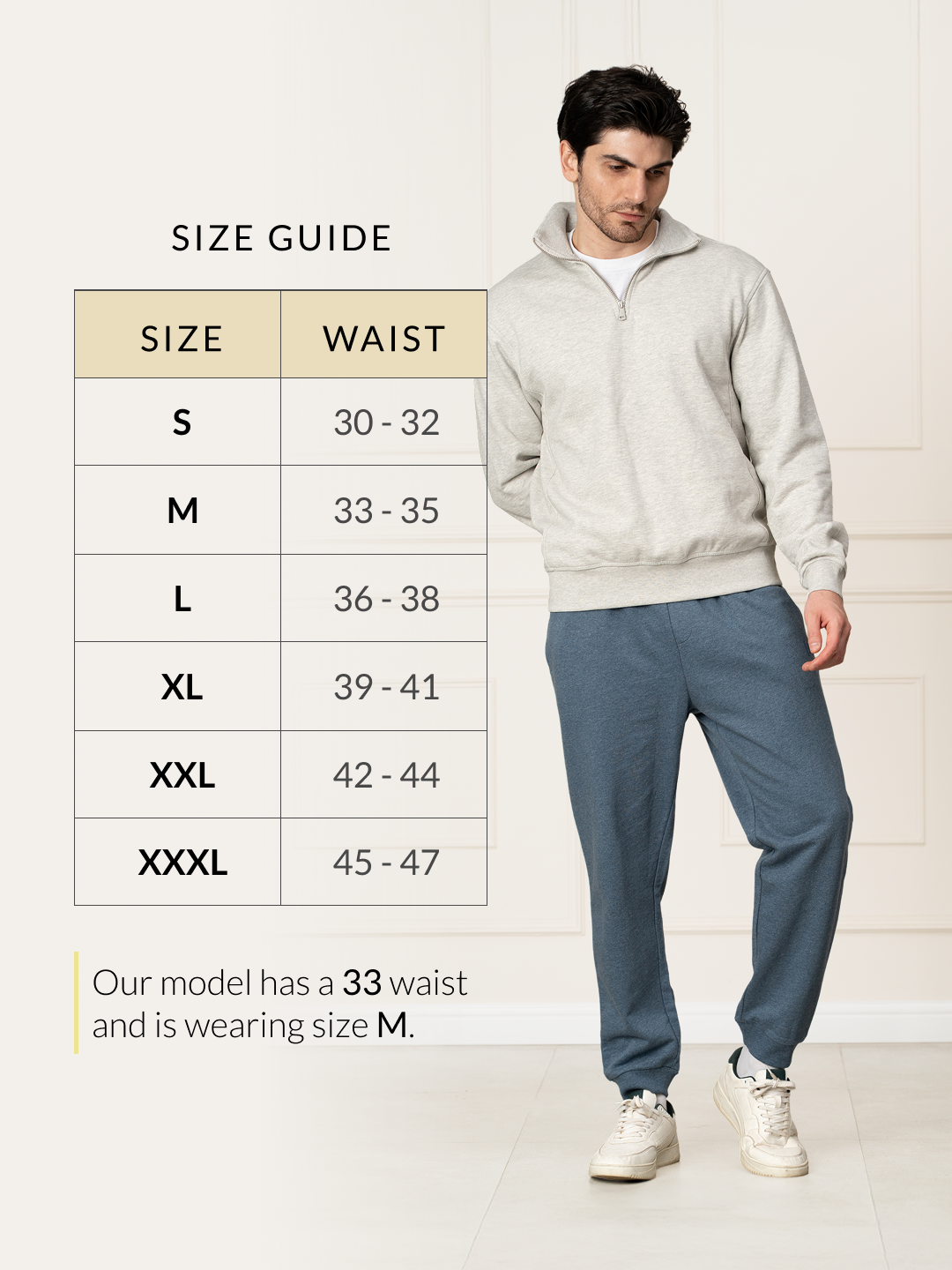 Norse Blue Tapered Fit Joggers