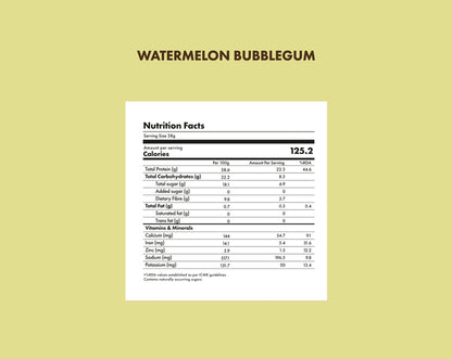 No-Nonsense Plant Protein - Watermelon Bubblegum - 1kg
