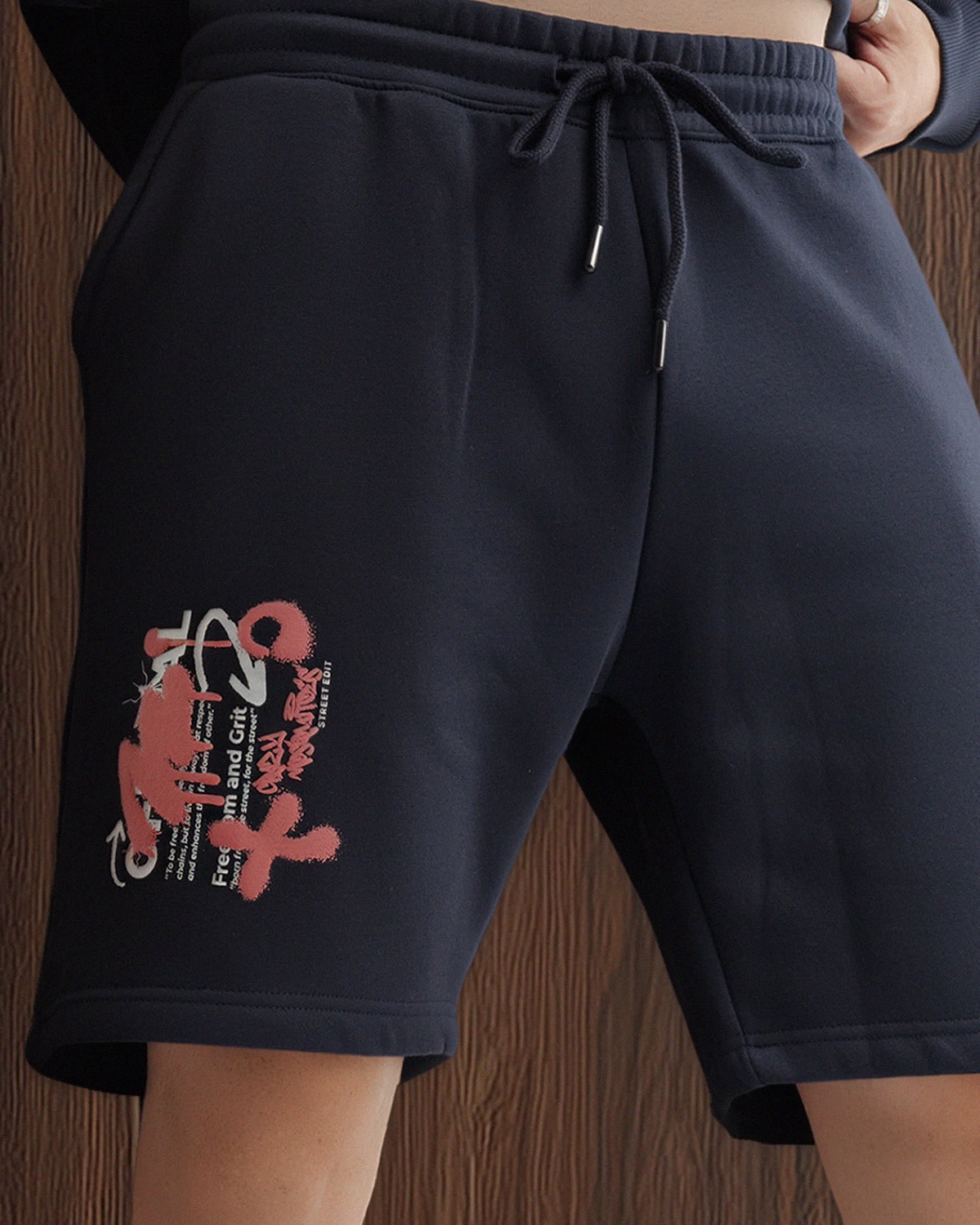 Official Shorts Navy | Crazy Mosquitoes at Broadway