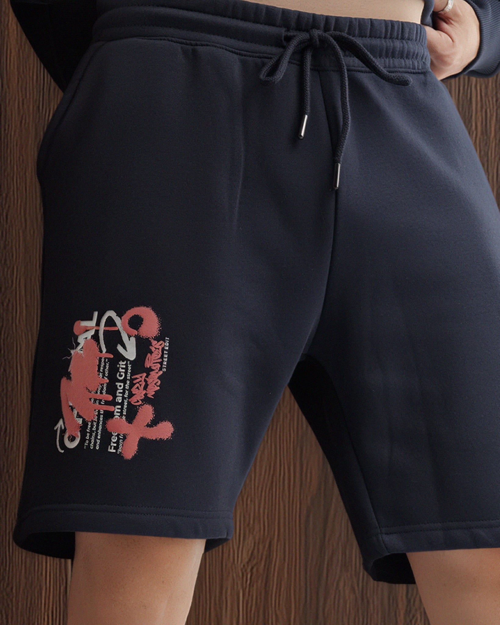 Official Shorts Navy | Crazy Mosquitoes at Broadway