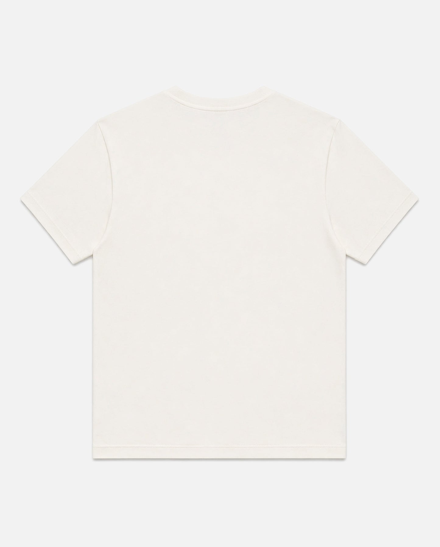 Bare Brown Off-White Slim Fit Crew Neck T-Shirt