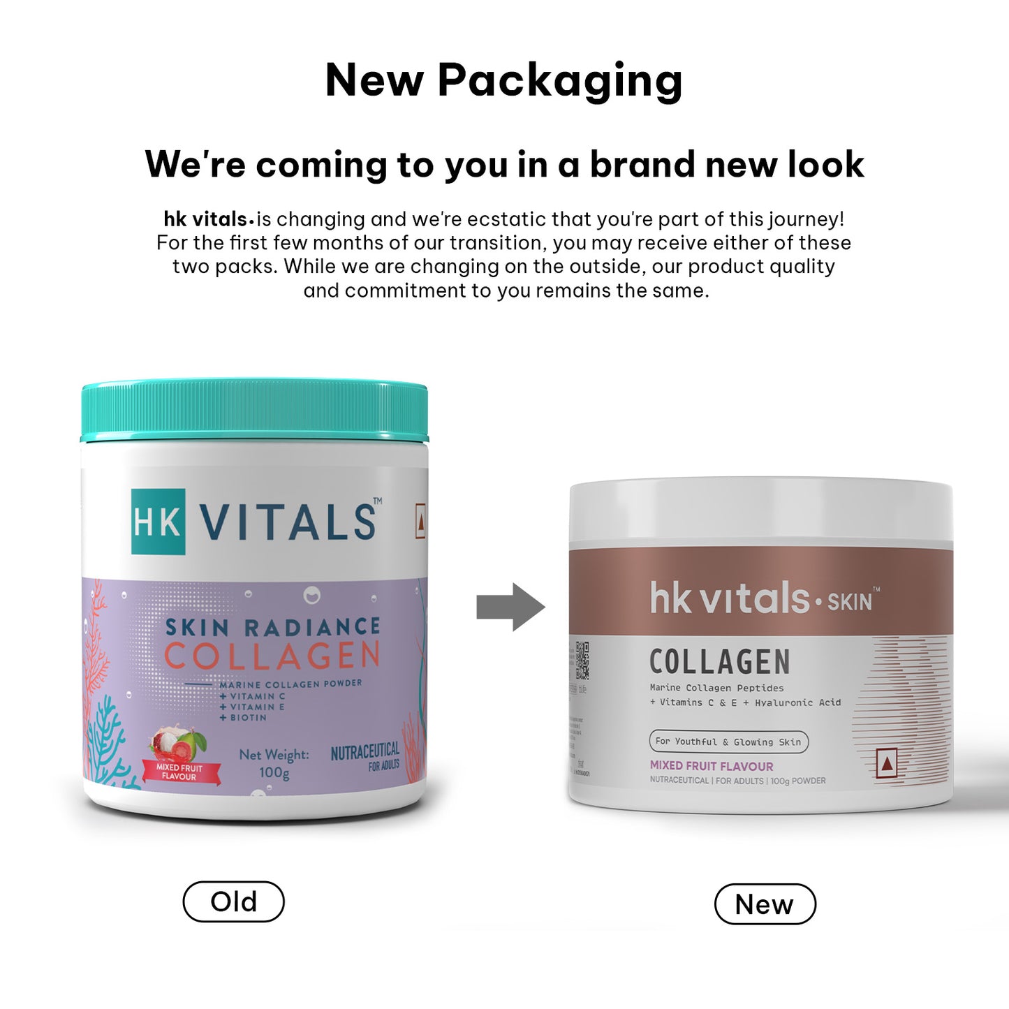 HealthKart HK Vitals Skin Radiance Collagen Supplement with Biotin,100 g | HK Vitals at Broadway